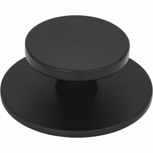 Atlas Homewares A601-BL Dot 2" Diameter Round Knob Matte Black