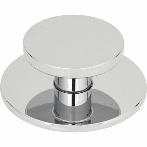 Atlas Homewares A601-CH Dot 2" Diameter Round Knob Polished Chrome