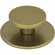 Atlas Homewares A601-UB Dot 2" Diameter Round Knob Vintage Brass