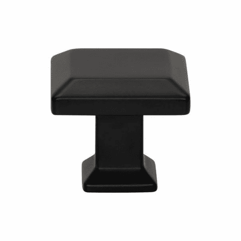 Atlas Homewares A660-BL Sweetbriar Lane 1 1/4" Length Square Knob Matte Black