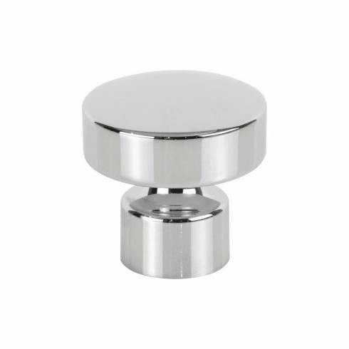 Atlas Homewares A680-CH Lennox 1 1/4" Length Mushroom Knob Polished Chrome