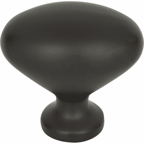 Atlas Homewares A804-O Robin Egg 1 1/4" Length Oval Knob Aged Bronze