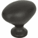 Atlas Homewares A804-O Robin Egg 1 1/4" Length Oval Knob Aged Bronze