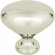 Atlas Homewares A804-PN Robin Egg 1 1/4" Length Oval Knob Polished Nickel