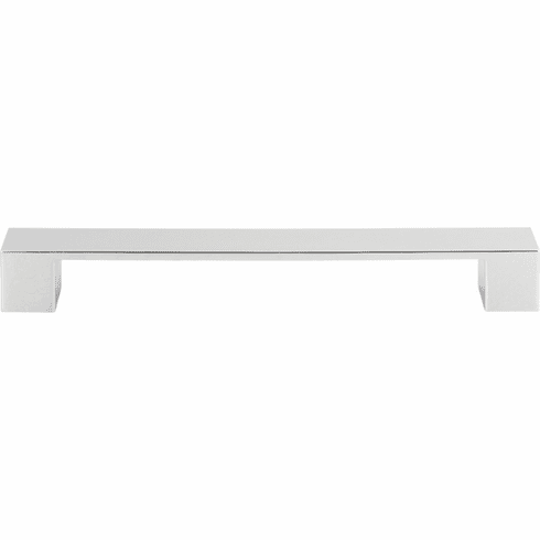 Atlas Homewares A825-CH Wide Square 7 9/16" Center to Center Bar pull Polished Chrome