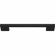 Atlas Homewares A826-BL Thin Square 7 9/16" Center to Center Bar pull Matte Black