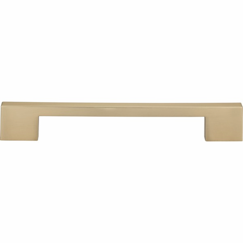 Atlas Homewares A826-CM Thin Square 7 9/16" Center to Center Bar pull Champagne