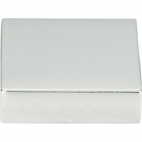 Atlas Homewares A833-CH Thin Square 1 1/4" Length Square Knob Polished Chrome
