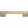 Atlas Homewares A836-CM Thin Square 3 3/4" Center to Center Bar pull Champagne