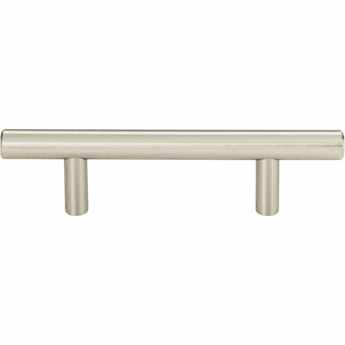 Atlas Homewares A837-BS Skinny Linea 3" Center to Center Bar pull Brushed Nickel