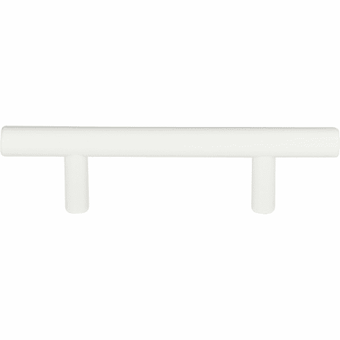 Atlas Homewares A837-WG Skinny Linea Pull 3 Inch (c-c) - High White Gloss