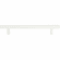 Atlas Homewares A838-WG Skinny Linea Pull 6 5/16 Inch (c-c) - High White Gloss