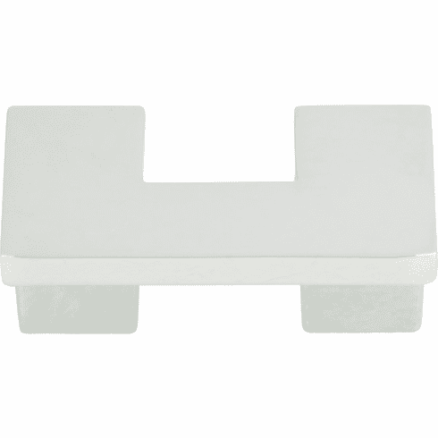 Atlas Homewares A845-CH U Turn 1 1/4" Center to Center Square Knob Polished Chrome