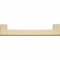 Atlas Homewares A847-CM U Turn 5 1/16" Center to Center Bar pull Champagne
