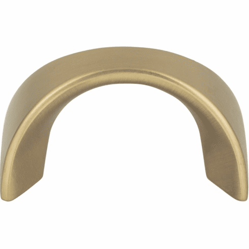 Atlas Homewares A848-CM Sleek 1 1/4" Center to Center Arch pull Champagne