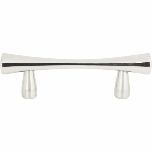 Atlas Homewares A850-PS Fluted 2 1/2" Center to Center Bar pull Polished Stainless Steel