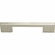 Atlas Homewares A867-BN Thin Square Pull 5 1/16 Inch (c-c) - Brushed Nickel