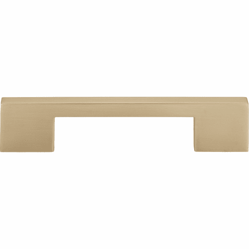 Atlas Homewares A867-CM Thin Square 5 1/16" Center to Center Bar pull Champagne