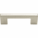 Atlas Homewares A878-BN Round Rail 3" Center to Center Bar pull Brushed Nickel