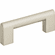 Atlas Homewares A878-BN Round Rail 3" Center to Center Bar pull Brushed Nickel