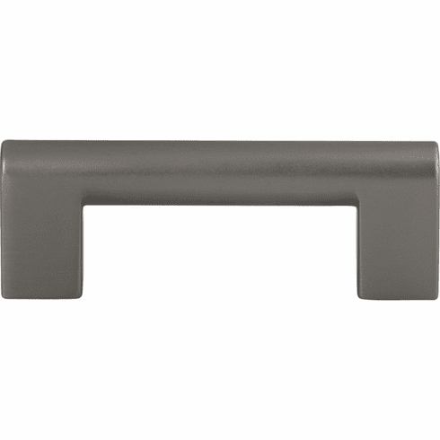 Atlas Homewares A878-SL Round Rail 3" Center to Center Bar pull Slate
