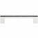 Atlas Homewares A879-CH Round Rail 5 1/16" Center to Center Bar pull Polished Chrome