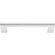 Atlas Homewares A879-CH Round Rail 5 1/16" Center to Center Bar pull Polished Chrome