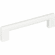Atlas Homewares A879-WG Round Rail Pull 5 1/16 Inch (c-c) - High White Gloss