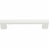 Atlas Homewares A879-WG Round Rail Pull 5 1/16 Inch (c-c) - High White Gloss
