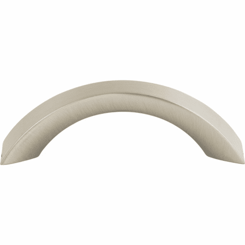 Atlas Homewares A880-BN Sleek 3" Center to Center Arch pull Brushed Nickel