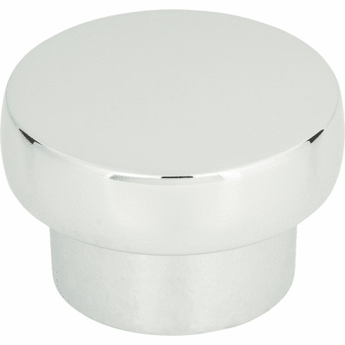 Atlas Homewares A913-CH Chunky Round Knob Large 1 13/16 Inch - Polished Chrome