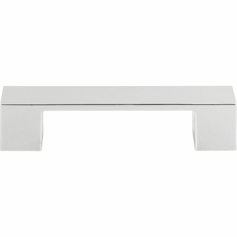 Atlas Homewares A918-CH Wide Square 3 3/4" Center to Center Bar pull Polished Chrome