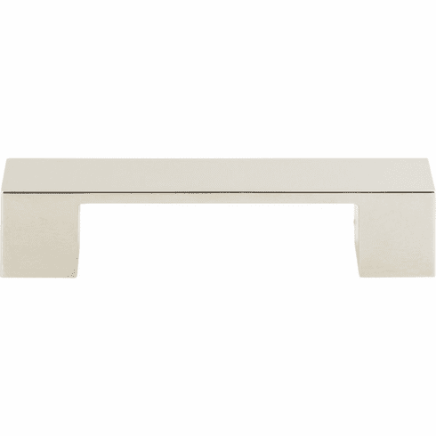 Atlas Homewares A918-PN Wide Square 3 3/4" Center to Center Bar pull Polished Nickel