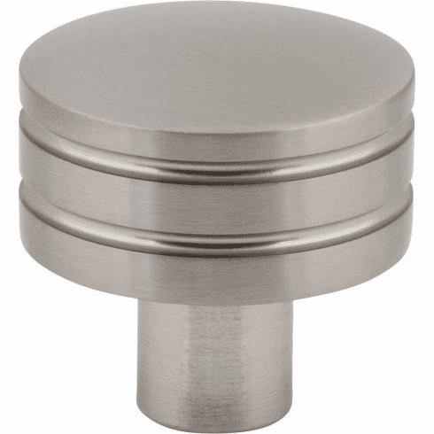Atlas Homewares A950-BRN Griffith 1 1/4" Diameter Round Knob Brushed Nickel