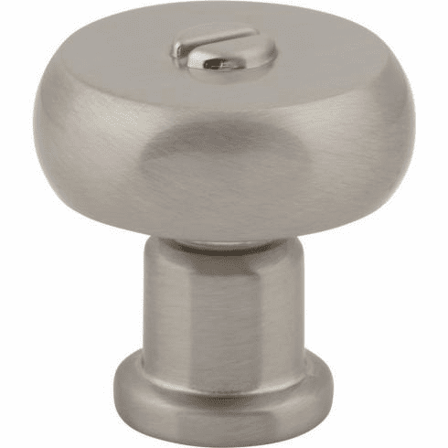 Atlas Homewares A980-BRN Everitt 1 3/16" Diameter Round Knob Brushed Nickel