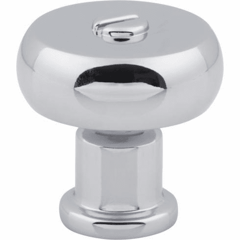 Atlas Homewares A980-CH Everitt 1 3/16" Diameter Round Knob Polished Chrome