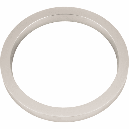 Atlas Homewares AVN0-L-BRN Modern Avalon 6" H Floating Mount House Number Brushed Nickel