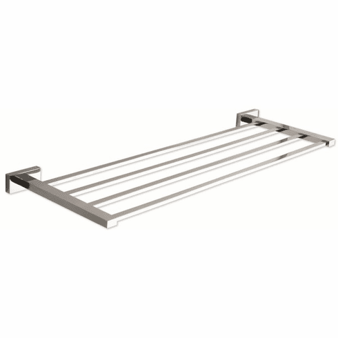 Atlas Homewares AXRK550-CH Axel Wall Mounted Towel Rack Polished Chrome