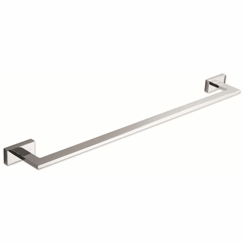 Atlas Homewares AXTB600-CH Axel Single 23 3/4" Wall Mounted  Towel Bar Polished Chrome