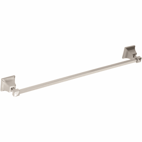 Atlas Homewares GRATB600-BRN Gratitude Single 23 1/2" Wall Mounted Towel Bar Brushed Nickel