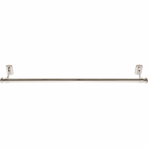 Atlas Homewares LGTB24-PN Legacy Single 26" Wall Mounted Towel Bar Polished Nickel
