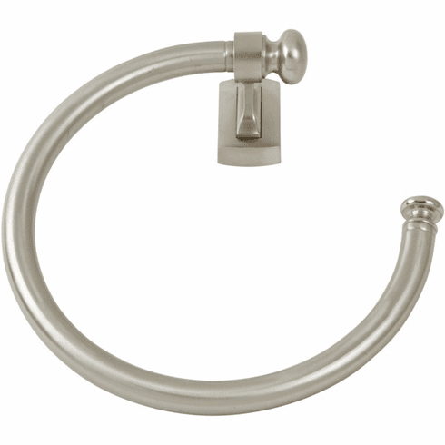 Atlas Homewares LGTR-BRN Legacy Towel Ring Brushed Nickel