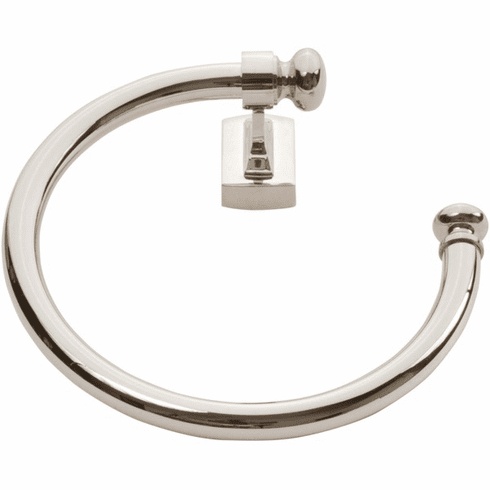 Atlas Homewares LGTR-PN Legacy  Towel Ring Polished Nickel