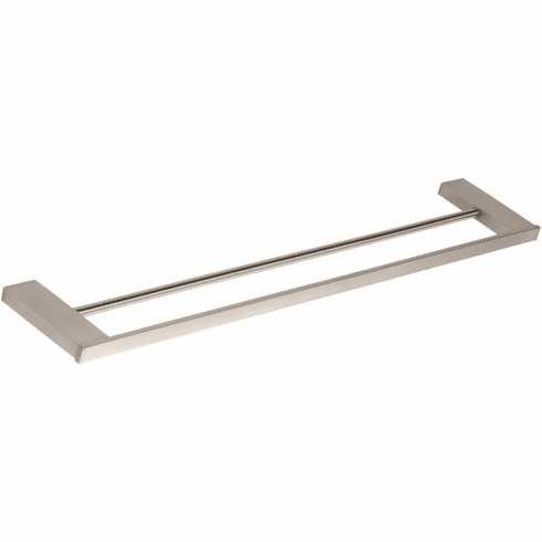 Atlas Homewares PADTB600-BRN Parker Double 23 1/2" Wall Mounted Towel Bar Brushed Nickel