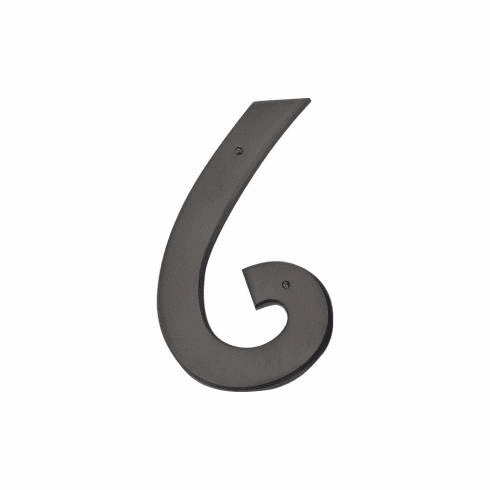 Atlas Homewares RCN6-O Mission 5-1/2" H Surface Mount House Number Aged Bronze