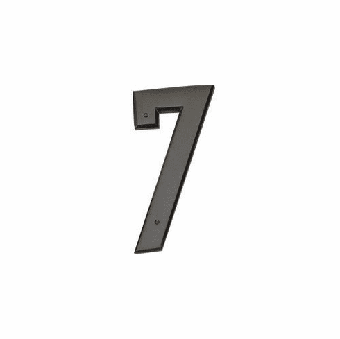 Atlas Homewares RCN7-O Mission 5-1/2" H Surface Mount House Number Aged Bronze