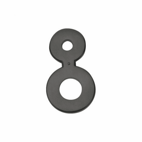 Atlas Homewares RCN8-O Mission 5-1/2" H Surface Mount House Number Aged Bronze