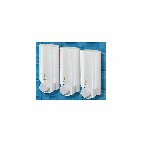 Aviva 37350 Dispenser III Solid White w/Locking