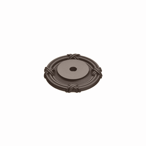 Schaub 756-10B Versailles, Backplate, Oil Rubbed Bronze, 1-1/2" dia