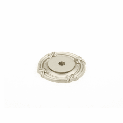Schaub 756-15 Versailles, Backplate, Satin Nickel, 1-1/2" dia